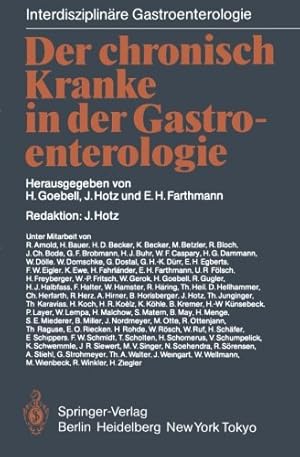 Bild des Verkufers fr Der chronisch Kranke in der Gastroenterologie (Interdisziplinäre Gastroenterologie) (German Edition) [Paperback ] zum Verkauf von booksXpress