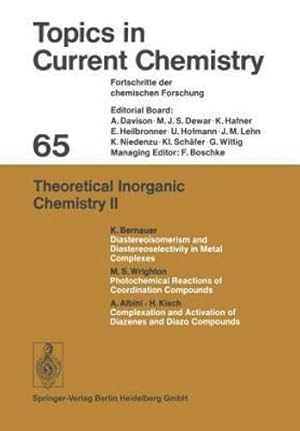 Seller image for Theoretical Inorganic Chemistry II (Topics in Current Chemistry) by Boschke, Friedrich L. [Paperback ] for sale by booksXpress