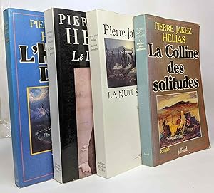Image du vendeur pour Le diable  quatre + L'herbe d'or + La Colline des solitudes + La nuit singulire -- 4 romans mis en vente par crealivres