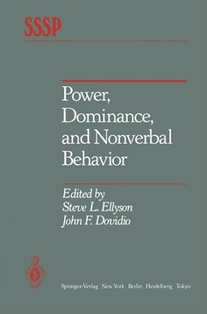 Imagen del vendedor de Power, Dominance, and Nonverbal Behavior (Springer Series in Social Psychology) [Paperback ] a la venta por booksXpress