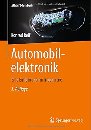 Seller image for Automobilelektronik: Eine Einführung für Ingenieure (ATZ/MTZ-Fachbuch) (German Edition) by Reif, Konrad [Paperback ] for sale by booksXpress