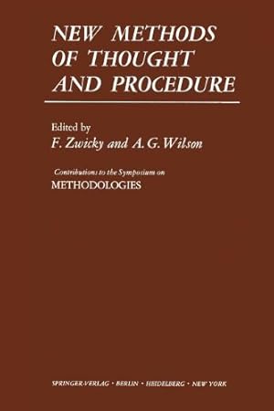 Image du vendeur pour New Methods of Thought and Procedure: Contributions to the Symposium on Methodologies [Paperback ] mis en vente par booksXpress