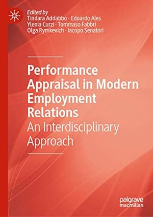 Seller image for Performance Appraisal in Modern Employment Relations: An Interdisciplinary Approach [Hardcover ] for sale by booksXpress