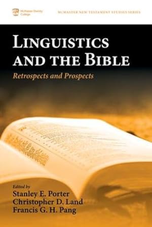 Seller image for Linguistics and the Bible (McMaster New Testament Studies Series) [Paperback ] for sale by booksXpress