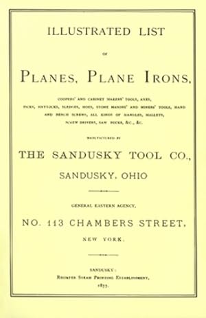 Seller image for Sandusky Tool Co. 1877 Catalog [Soft Cover ] for sale by booksXpress