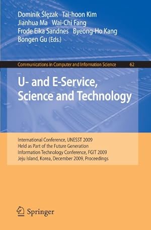Seller image for U- and E-Service, Science and Technology [Paperback ] for sale by booksXpress
