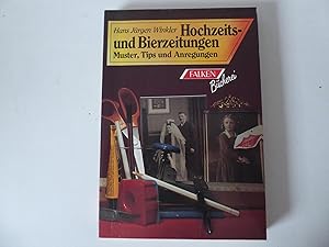 Bild des Verkufers fr Hochzeits- und Bierzeitungen. Muster, Tips und Anregungen. Falken-Bcherei. Softcover zum Verkauf von Deichkieker Bcherkiste