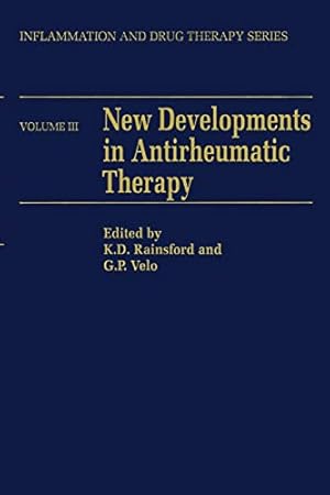 Imagen del vendedor de New Developments in Antirheumatic Therapy (Inflammation and Drug Therapy Series) (Volume 3) [Soft Cover ] a la venta por booksXpress