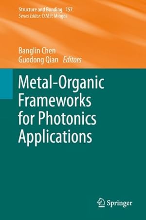 Imagen del vendedor de Metal-Organic Frameworks for Photonics Applications (Structure and Bonding) [Hardcover ] a la venta por booksXpress