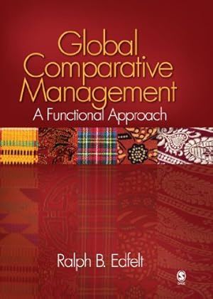 Seller image for Global Comparative Management: A Functional Approach by Edfelt, Ralph B. [Paperback ] for sale by booksXpress