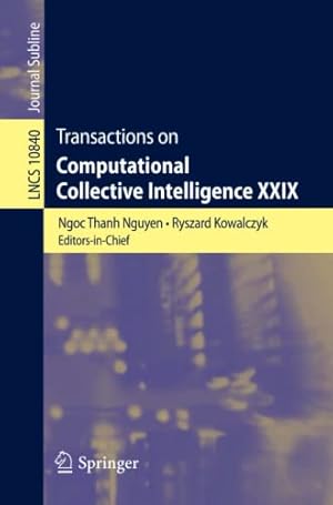 Seller image for Transactions on Computational Collective Intelligence XXIX (Lecture Notes in Computer Science) [Paperback ] for sale by booksXpress