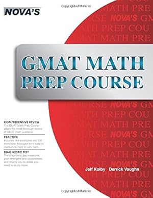 Seller image for GMAT Math Prep Course [Soft Cover ] for sale by booksXpress