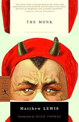 Imagen del vendedor de The Monk (Modern Library Classics) by Lewis, Matthew [Paperback ] a la venta por booksXpress