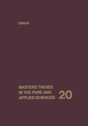 Imagen del vendedor de Masters Theses in the Pure and Applied Sciences: Volume 20: Accepted by Colleges and Universities of the United States and Canada by Shafer, Wade H. [Paperback ] a la venta por booksXpress