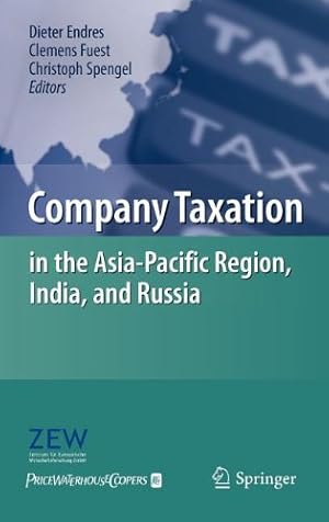 Immagine del venditore per Company Taxation in the Asia-Pacific Region, India, and Russia [Hardcover ] venduto da booksXpress