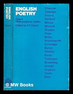 Seller image for English poetry : select bibliographical guides for sale by MW Books