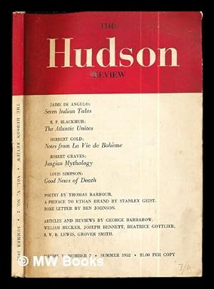 Imagen del vendedor de The Hudson Review: volume V, Number 2: Summer 1952 a la venta por MW Books
