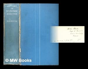 Imagen del vendedor de History of economic analysis . / edited from manuscript by Elizabeth Boody Schumpeter a la venta por MW Books