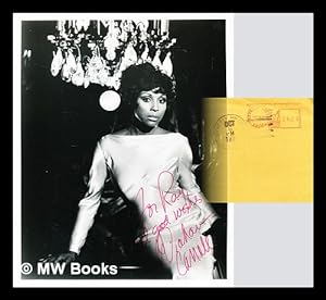 Seller image for Signed, black and white photo of Diahann Carroll for sale by MW Books