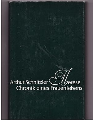 Bild des Verkufers fr Therese. Chronik eines Frauenlebens zum Verkauf von Bcherpanorama Zwickau- Planitz