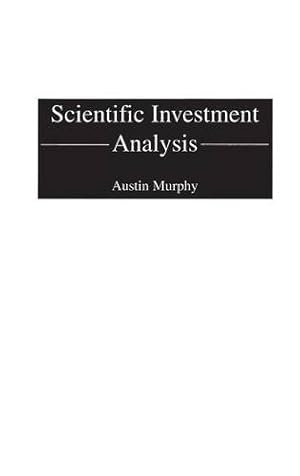 Seller image for Scientific Investment Analysis [Hardcover ] for sale by booksXpress