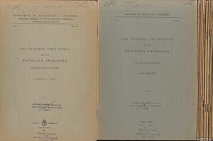 Immagine del venditore per Las plantas cultivadas en la Republica Argentina (14 volumes) venduto da Klondyke