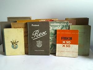 Sammlung von 12 Kochbüchern