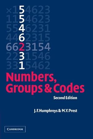 Image du vendeur pour Numbers, Groups and Codes by Humphreys, J. F., Prest, M. Y. [Paperback ] mis en vente par booksXpress