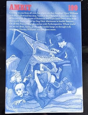 Bild des Verkufers fr Ambit 199 Winter 2010 / Lance Lee & Charles Shearer Les Corbeaux de Bonnieux 6 Margaret Galvin & Mireille Fauchon Initiation 7 Charles Shearer Hooves and Horns 12 John Hartley Williams & Mike Foreman Cracked Piano Music 18 Joan Poulson & Mike Foreman No teetering 21 Abigail Parry Three, Three, the Rivals 23 Matthew Licht & Ken Cox Dog Dick Afternoons 29 Judi Benson The Dreich Elephant Speaks 32 Tracy Williams & Jack Foreman Tales from the Hollywood Bus Stop 39 Stephen Gray Progenitor 40 Patrick Hughes Perfectspective 46 Tariq Latif & Mike Foreman The Desert Daughter 49 David Gaffney New Shorts 57 Lee Passarella Ezra Pound Reads at the Inaugural 59 Reviews: Khoury-Ghata, D' Aguiar, Burnside and more 63 Tim Vyner Olympic Games Drawings 70 Pet zum Verkauf von Shore Books