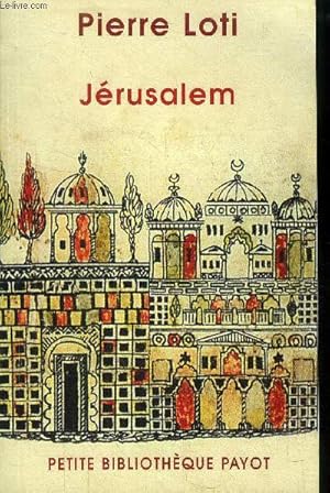 Bild des Verkufers fr Jrusalem zum Verkauf von Le-Livre