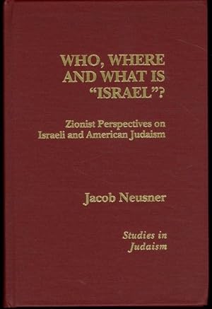 Image du vendeur pour Who, Where and What is "Israel?" mis en vente par Lavendier Books