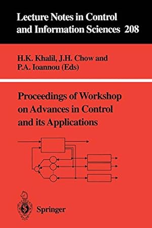 Seller image for Proceedings of Workshop on Advances in Control and its Applications (Lecture Notes in Control and Information Sciences) [Soft Cover ] for sale by booksXpress