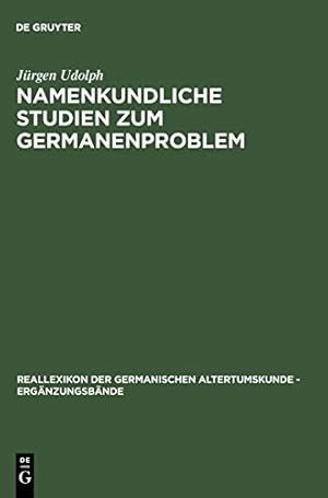 Immagine del venditore per Namenkundliche Studien zum Germanenproblem (Reallexikon Der Germanischen Altertumskunde - Ergänzungsbände) (German Edition) [No Binding ] venduto da booksXpress