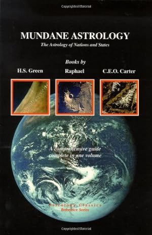 Imagen del vendedor de Mundane Astrology: The Astrology of Nations and States [Soft Cover ] a la venta por booksXpress