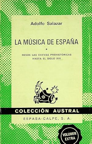 Seller image for La Musica de Espana for sale by Epilonian Books