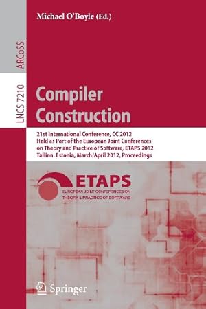 Immagine del venditore per Compiler Construction (Lecture Notes in Computer Science) [Paperback ] venduto da booksXpress