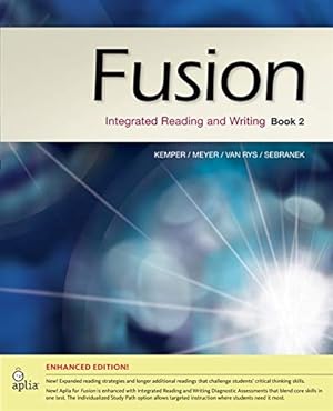 Seller image for Fusion Book 2, Enhanced Edition: Integrated Reading and Writing for sale by WeSavings LLC