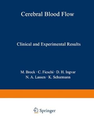 Imagen del vendedor de Cerebral Blood Flow: Clinical and Experimental Results [Paperback ] a la venta por booksXpress