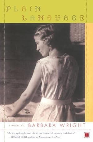 Imagen del vendedor de Plain Language: A Novel by Wright, Barbara [Paperback ] a la venta por booksXpress
