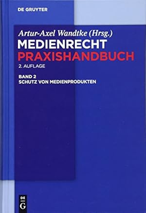 Seller image for Schutz von Medienprodukten (Medienrecht. Praxishandbuch) (German Edition) [Hardcover ] for sale by booksXpress