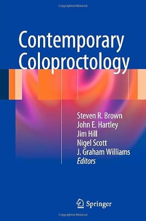 Imagen del vendedor de Contemporary Coloproctology [Hardcover ] a la venta por booksXpress