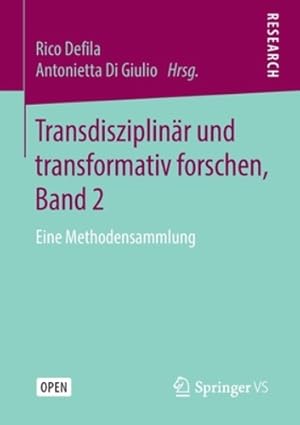 Seller image for Transdisziplin ¤r und transformativ forschen, Band 2: Eine Methodensammlung (German Edition) [Paperback ] for sale by booksXpress