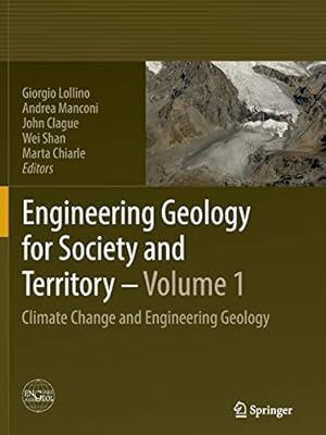 Seller image for Engineering Geology for Society and Territory - Volume 1: Climate Change and Engineering Geology [Soft Cover ] for sale by booksXpress