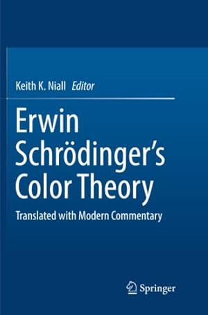 Seller image for Erwin Schr ¶dinger's Color Theory: Translated with Modern Commentary [Paperback ] for sale by booksXpress