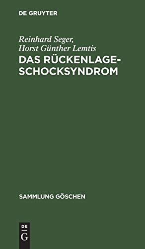Immagine del venditore per Das R ¼ckenlage-Schocksyndrom (Sammlung G ¶schen) (German Edition) [Hardcover ] venduto da booksXpress