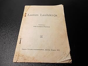 Image du vendeur pour Lasten Laulukirja (Children's Songbook) mis en vente par Eastburn Books