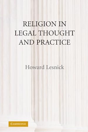 Seller image for Religion in Legal Thought and Practice by Lesnick, Howard [Paperback ] for sale by booksXpress