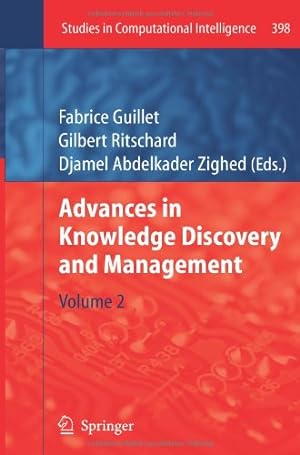Seller image for Advances in Knowledge Discovery and Management: Volume 2 (Studies in Computational Intelligence) [Paperback ] for sale by booksXpress