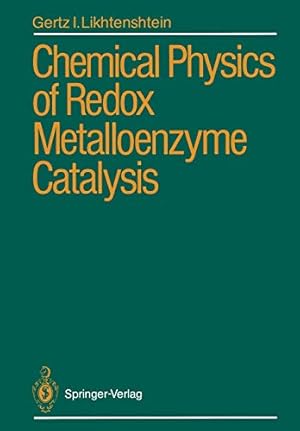 Imagen del vendedor de Chemical Physics of Redox Metalloenzyme Catalysis [Soft Cover ] a la venta por booksXpress