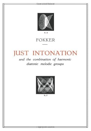 Image du vendeur pour Just Intonation and the Combination of Harmonic Diatonic Melodic Groups by Fokker, A.D. [Paperback ] mis en vente par booksXpress